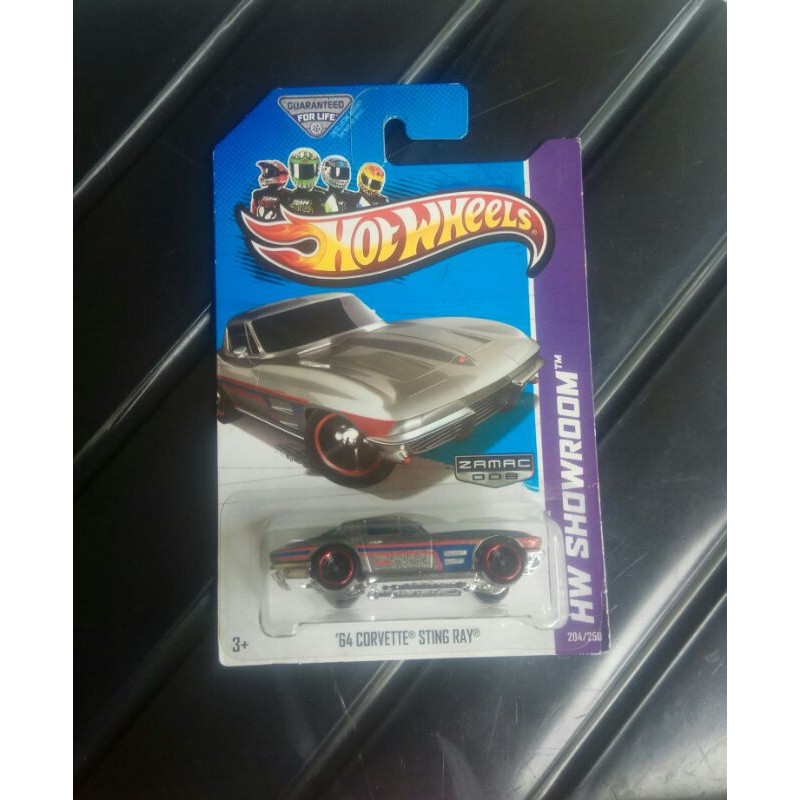 hotwheels 64 CORVETTE STING RAY ZAMAC HW SHOWROOM