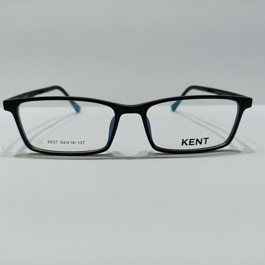 KENT kacamata pria original 6637 C2 Black doff