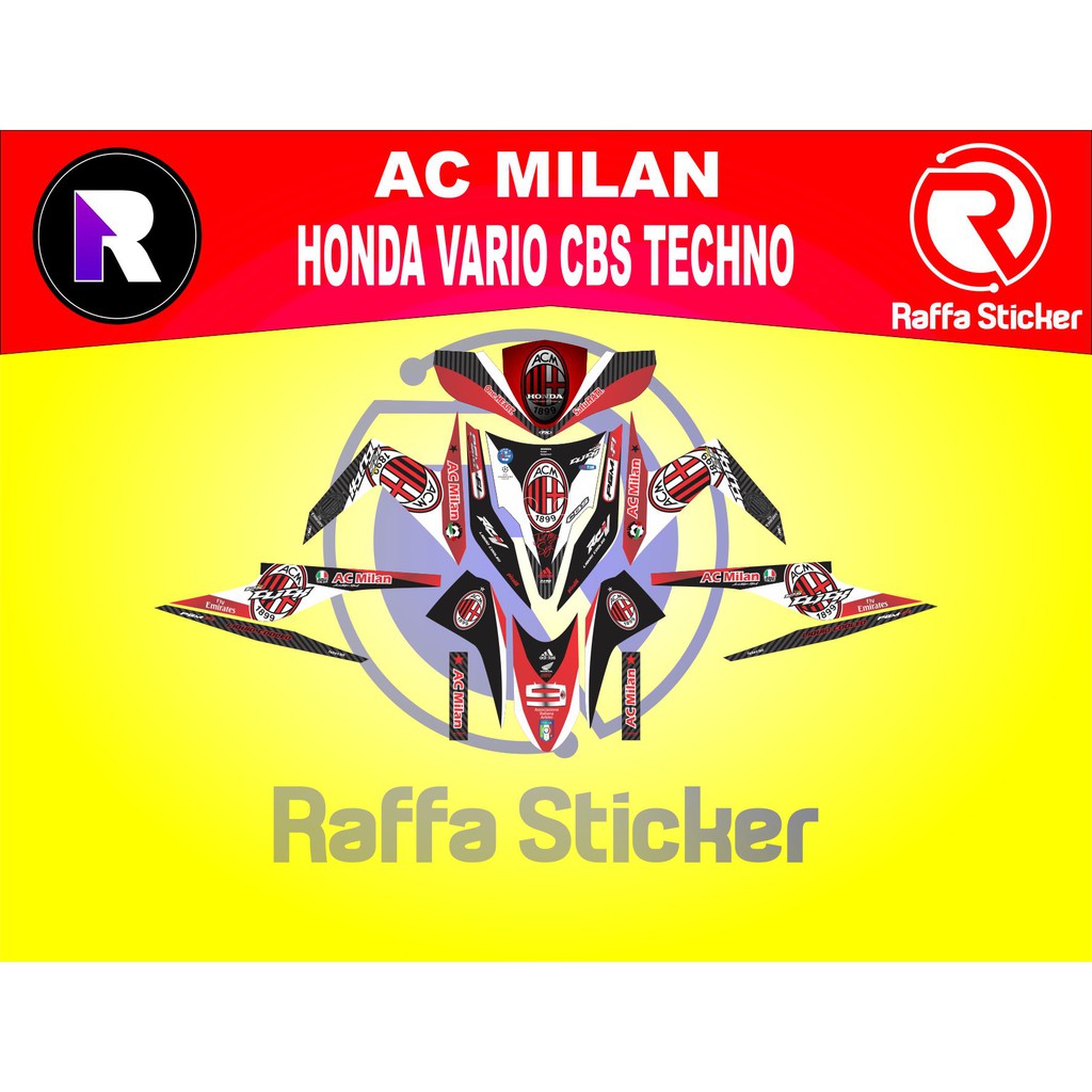 Jual STICKER STRIPING MOTOR STICKER DECAL Decal Sticker Honda Vario