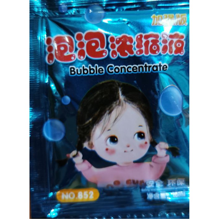 Bubble water concentrate - isi ulang camera bubble - air sabun