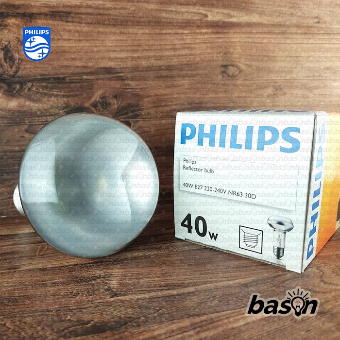 PHILIPS NR63 Spot 40W E27 220-240V 30D - Lampu Reflektor