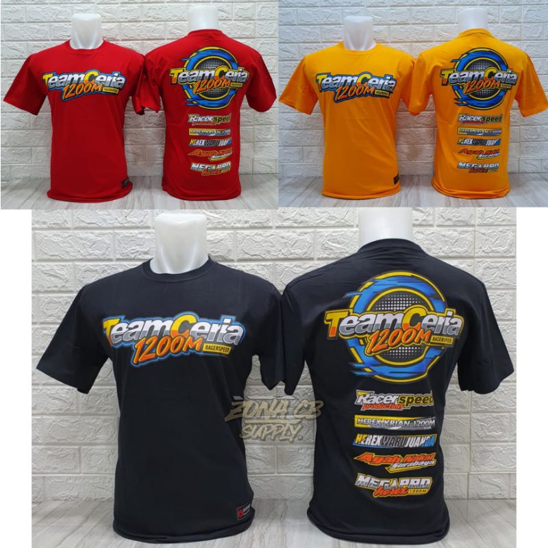 kaos herex racing team ceria 1200m cb gl gl100 megapro tiger c70 squad gank racer speed mbois