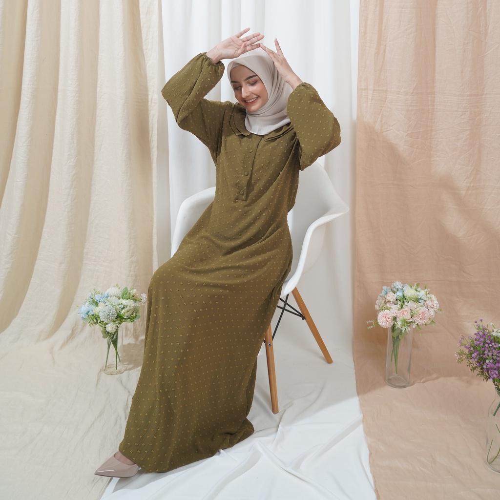 Hawa dress crincle uragiri dress jumbo busui