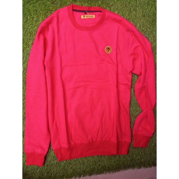 Sweater crewneck Terlaris Pria dan wanita Distro premium merek Urgan polos