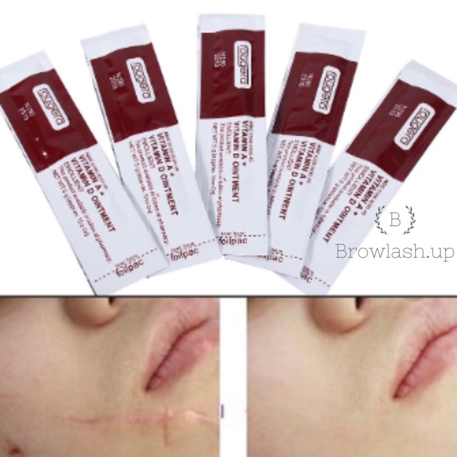 (Satuan) FOUGERA aftercare oil 5gr 5 gr after care TUBE SACHET setelah sulam alis bibir mts eyeliner