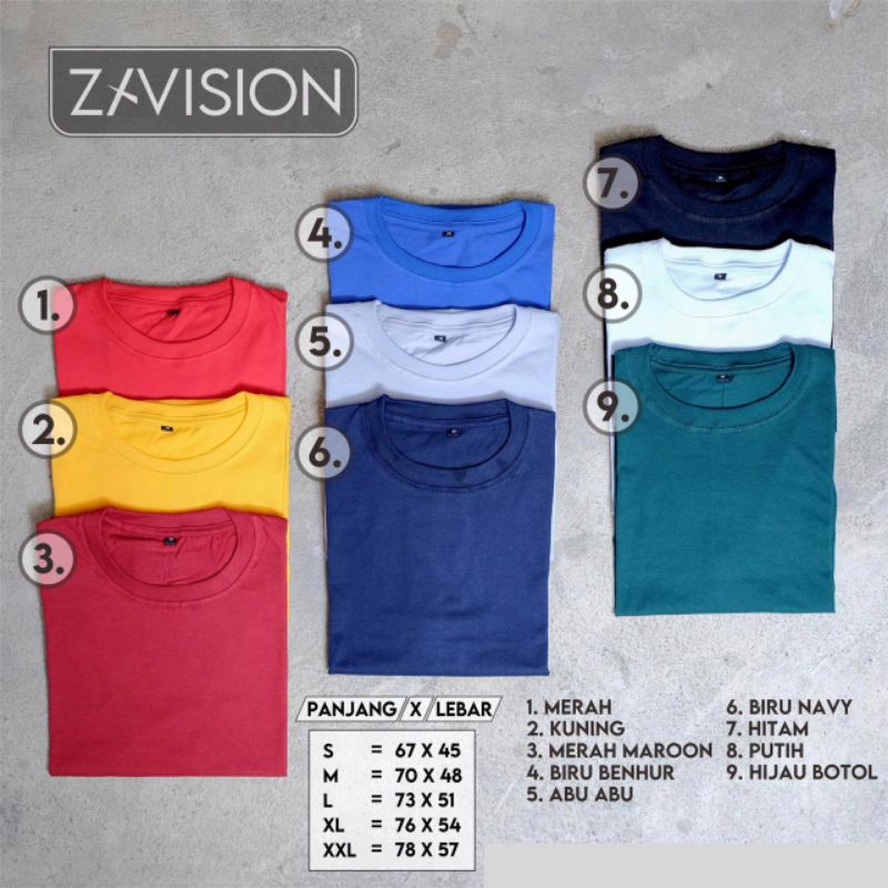 KAOS POLOS COTTON COMBED 30s PREMIUM ABU MUDA LENGAN PANJANG GROSIR ECER MURAH