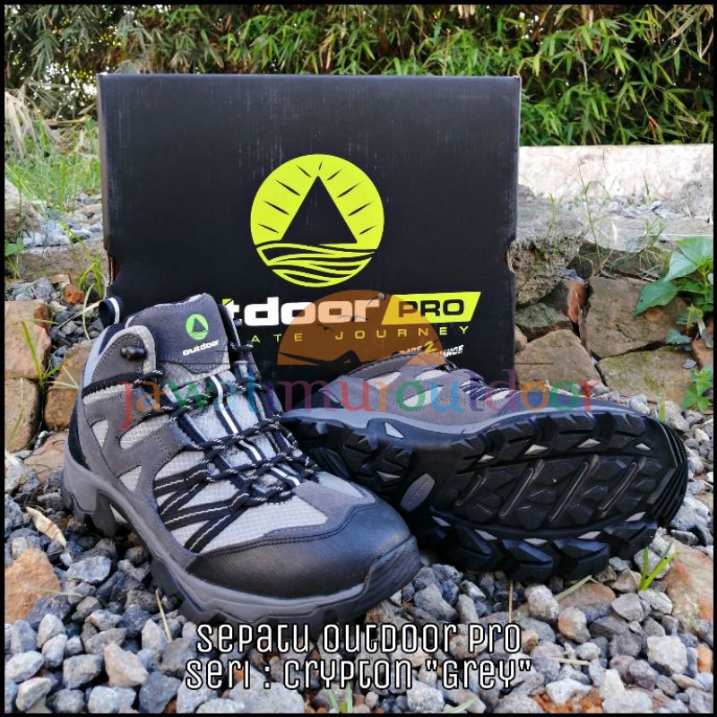 Sepatu Gunung Outdoor Pro Seri Krypton Waterproof