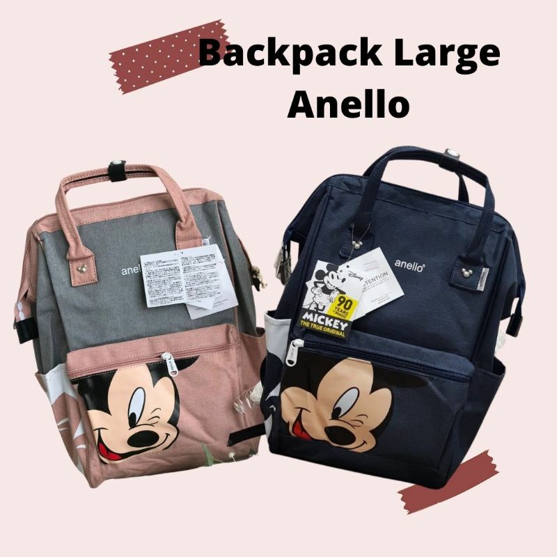 BACKPACK ANELLO X DISNEY LARGE MICKEY MOUSE/TAS RANSEL BESAR