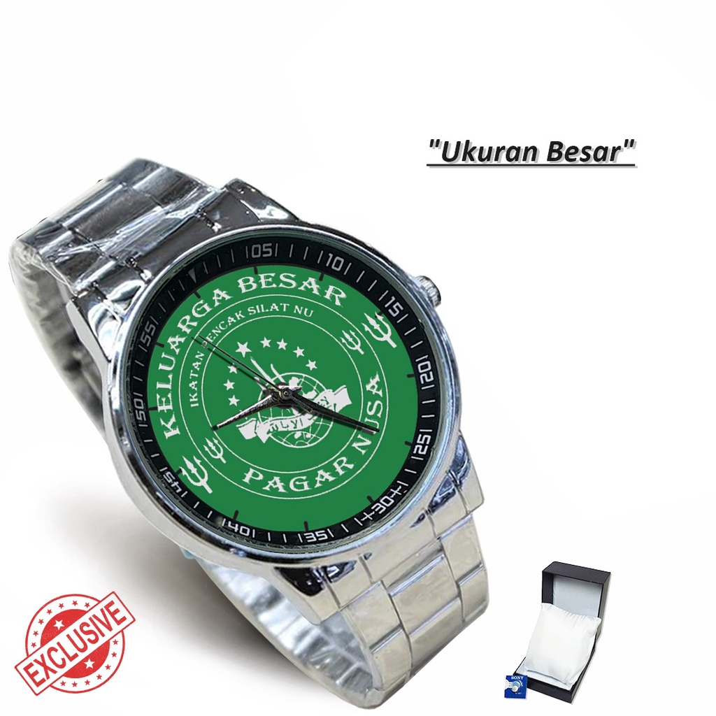 Jam Tangan Rantai Couple KEL.BESAR PAGAR NUSA NU (Limited Edition)