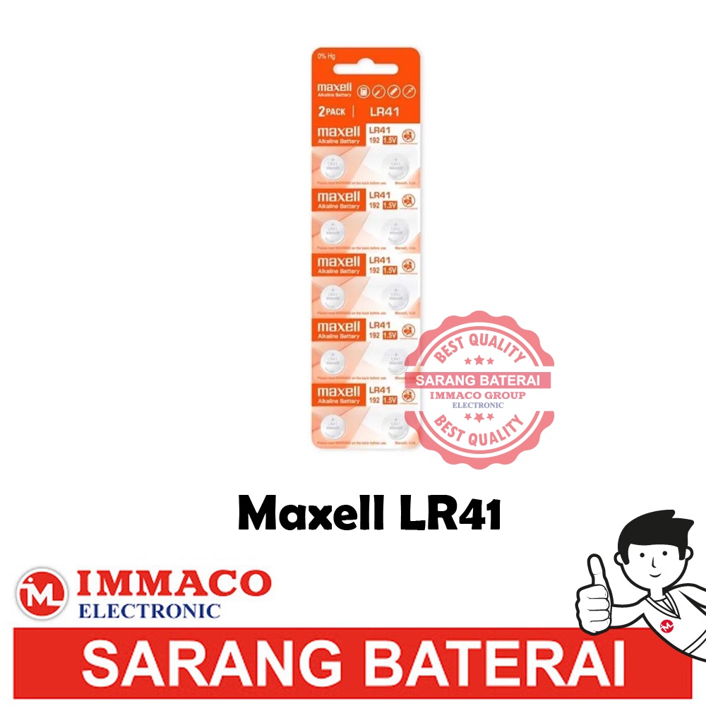 Baterai - Maxell LR 41
