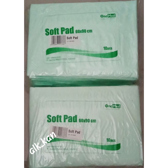 Underpad Onemed Softpad ukuran 60 x 90