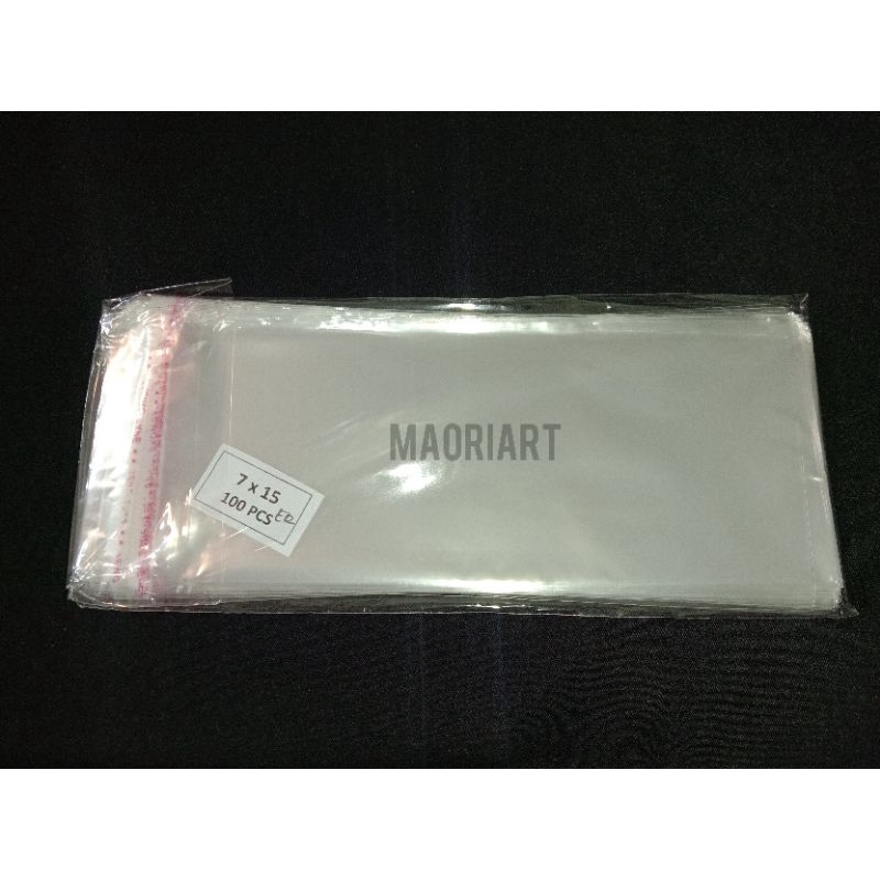 Plastik OPP 7x15 Bungkus Uang (16micron)