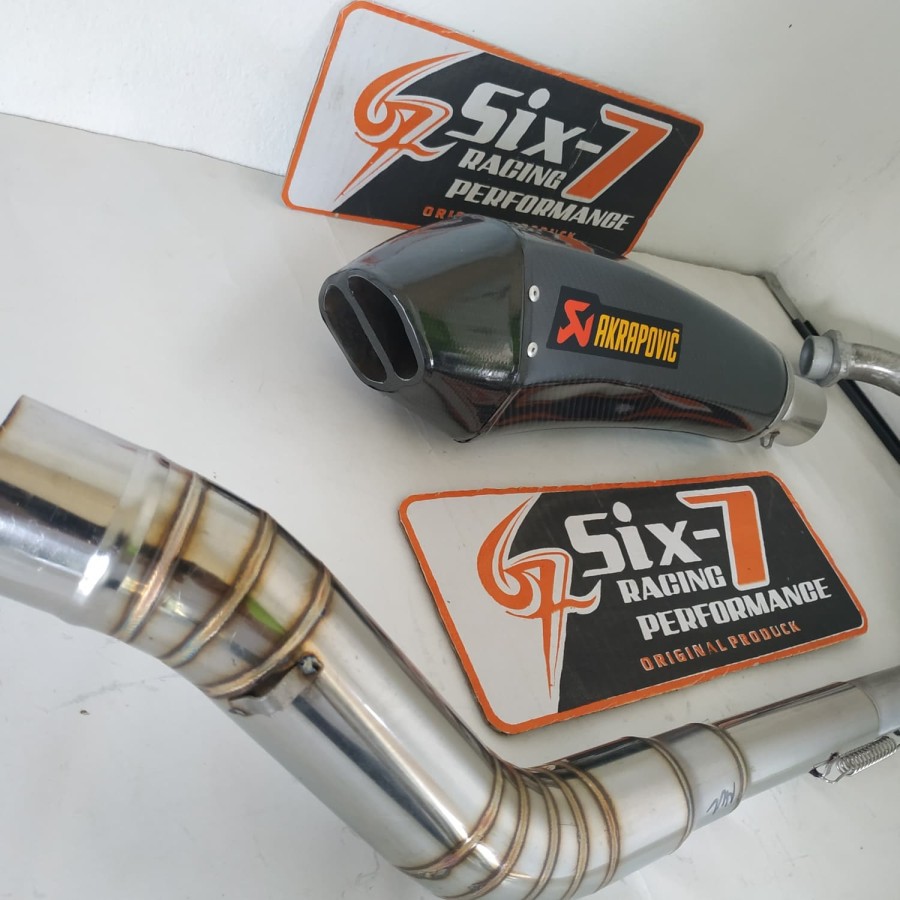 KNALPOT AKRAPOVIC PCX 150 2018 LOKAL & ADV 150 & VARI 125 150 BEAT