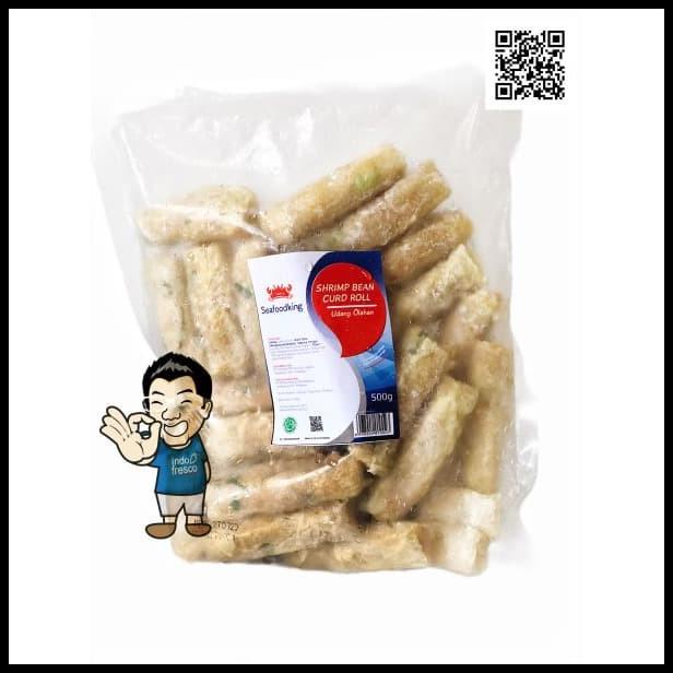 

Seafood King Shrimp Bean Curd Roll- Olahan Udang Kulit Tahu 500G