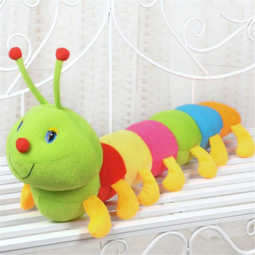 Lanfy Boneka Serangga Anak Anak Multicolor Hadiah Ulang Tahun Boneka Plush Katun Lembut Boneka Mainan
