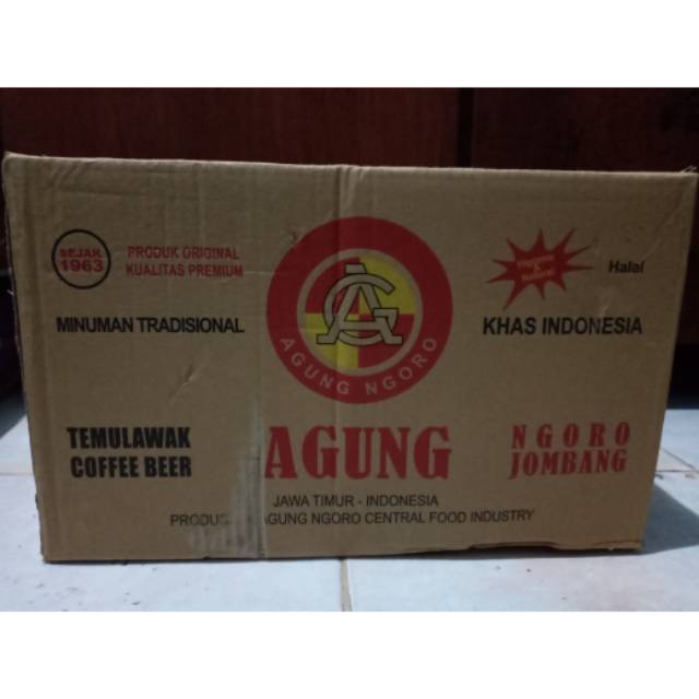 

Kopi Soda / Coffe Beer / Agung Ngoro Jombang 1 Dus / Karton