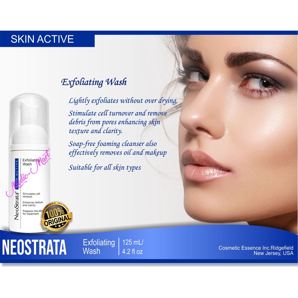Neostrata skin active exfoliating wash 125 ml