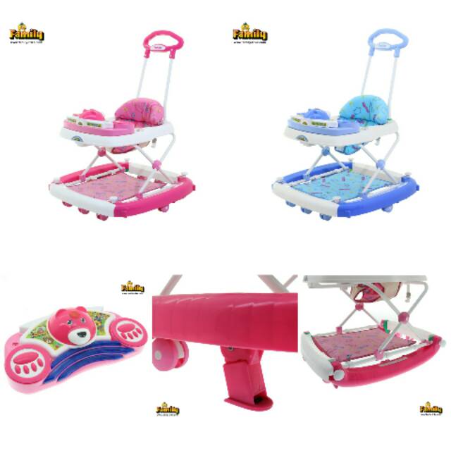  Baby  Walker  Family  FB 211F Seri Beruang Shopee Indonesia