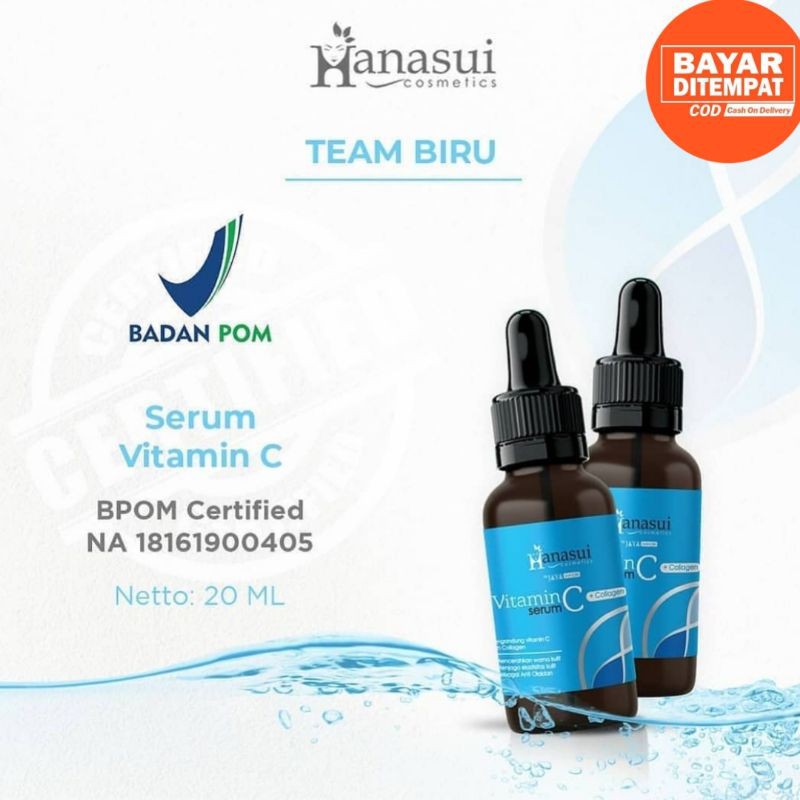 SERUM WAJAH HANASUI ANTI AGING SERUM VIT C COLLAGEN - SKINCARE WAJAH - PERAWATAN WAJAH