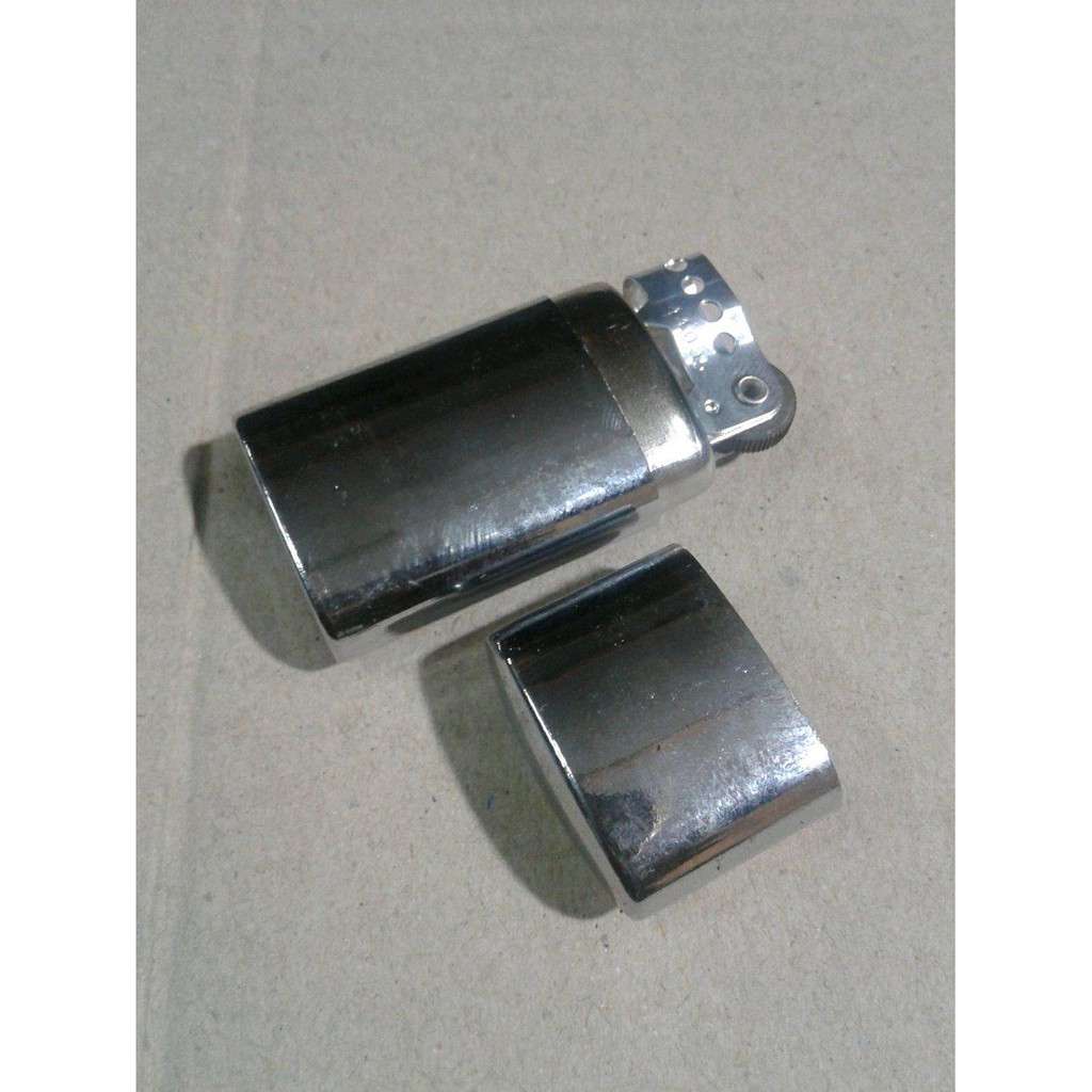 Big Sale Korek Api Mode Jadoel Jadul Satu Roda Pematik Silver Crome Hebat