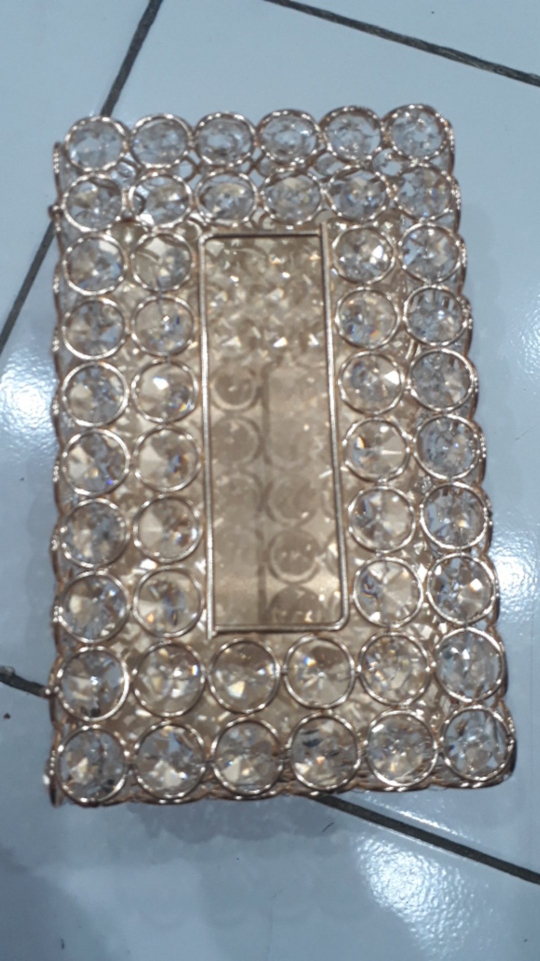 【ready】kotak Tisu Model Kristal Untuk Dekorasi