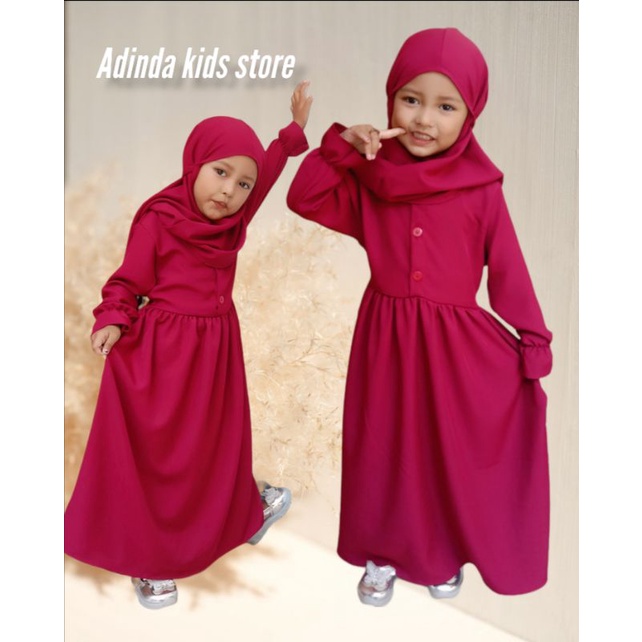 Cod gamis anak//muslim anak//gamis anak perempuan//muslim anak perempuan//jilbab