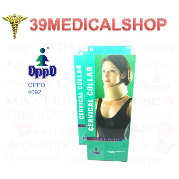 OPPO 4092-CERVICAL COLLAR-NECK COLLAR-PENYANGGA LEHER ORIGINAL