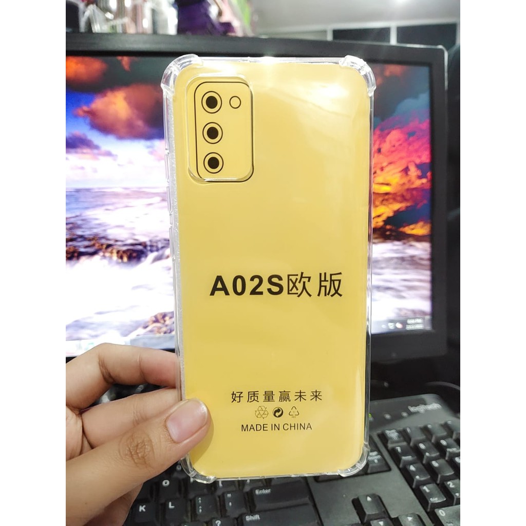 Anti Crack Samsung A02s A025F 6.5 inch Soft Case Anti Shock Jelly Tahan Benturan