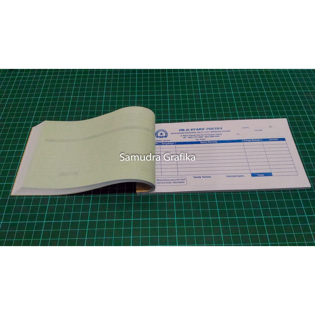 

Nota Bahan NCR 2 Rangkap