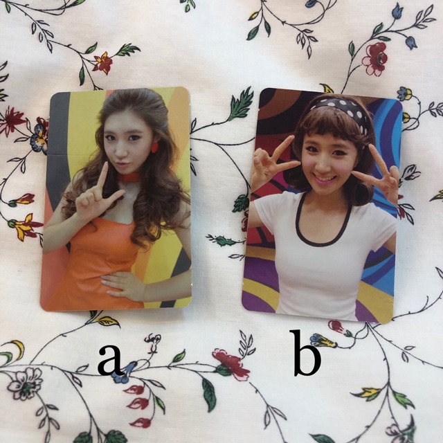 SNSD Hoot Album Yuri Photocard