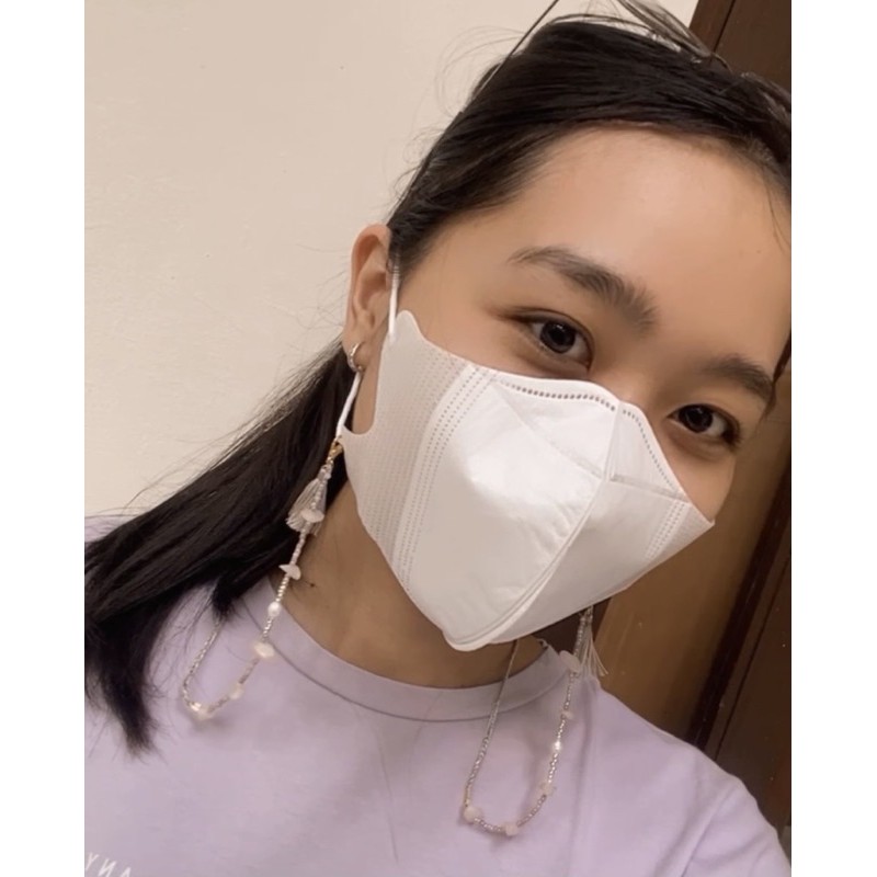 rose quartz strap (strap masker / strap kacamata/connector)