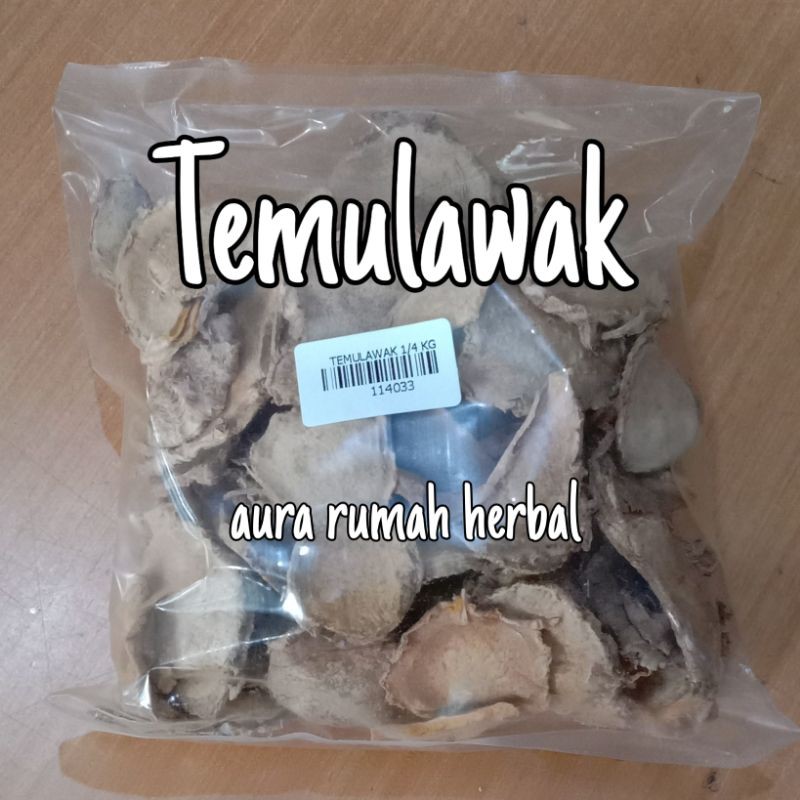 

TEMULAWAK KERING 250gr