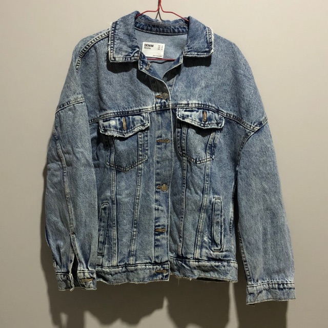 jaket jeans bershka