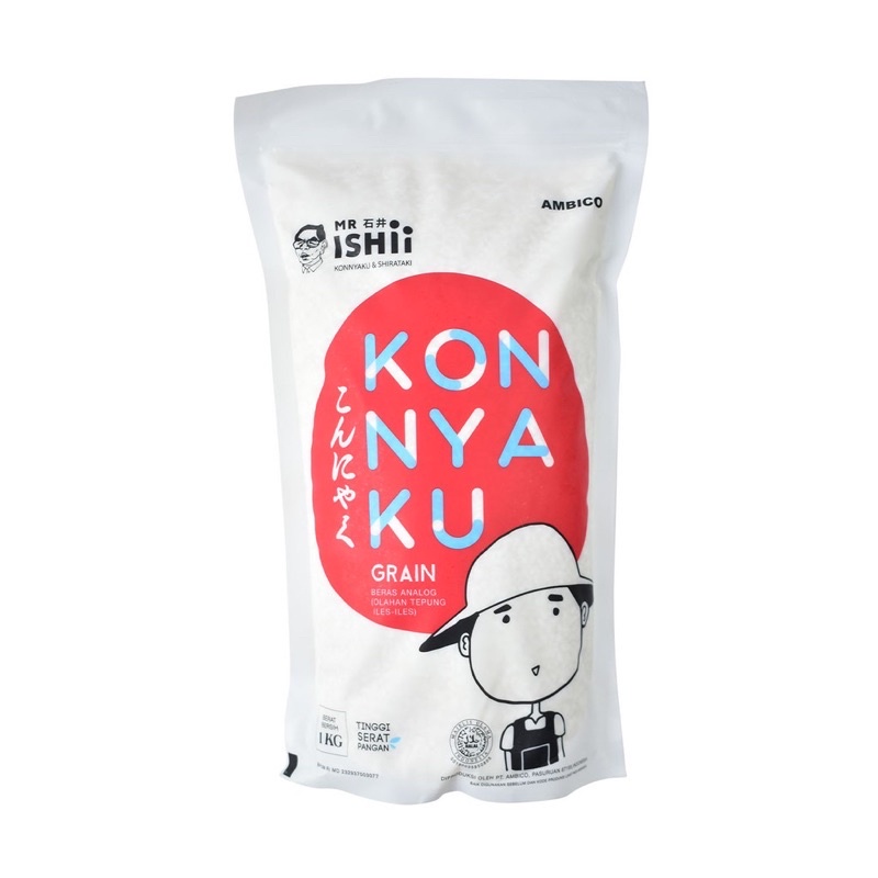 

Beras Shirataki 1kg - Shirataki Rice - Konnyaku Rice 1000gr