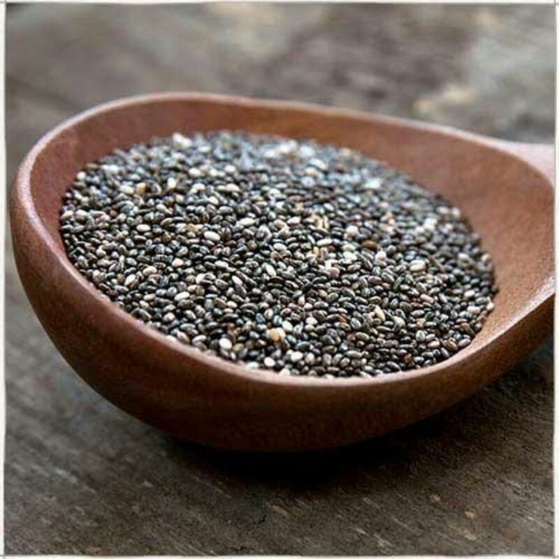 ORGANIC BLACK CHIA SEEDS Biji Chia Organik 50 g │ Import Mexico