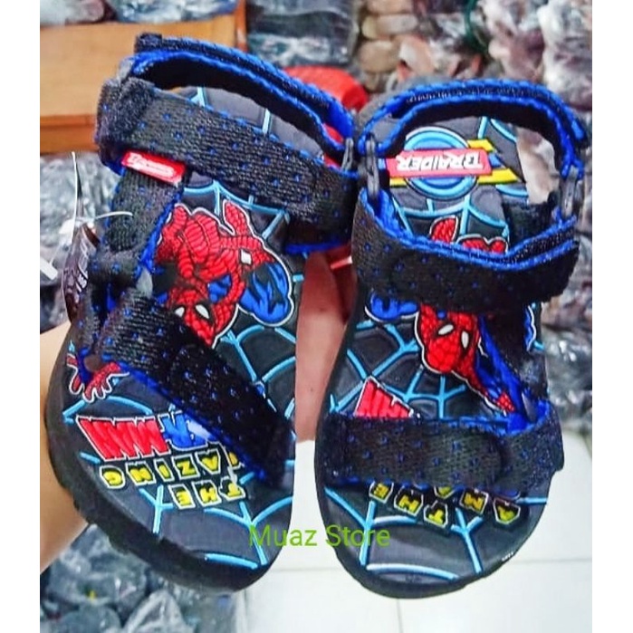 Sendal Gunung Karakter Anak Spiderman Harga Grosir