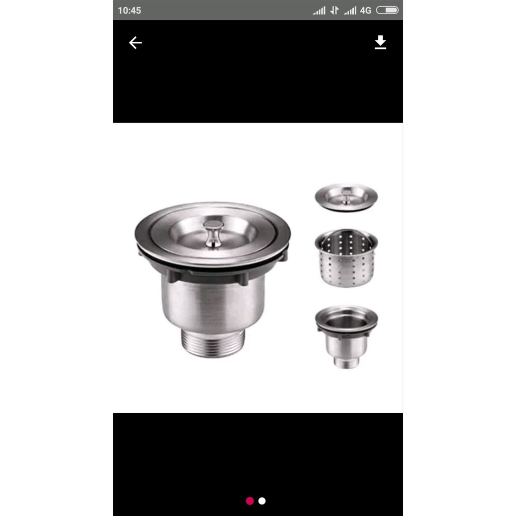 saringan bak cuci piring stenlis