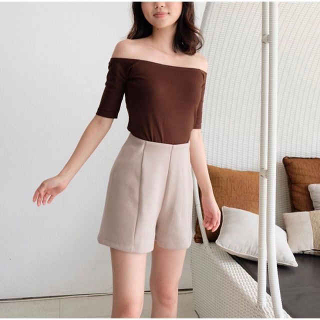 Top Off Shoulder Medium Sleeve