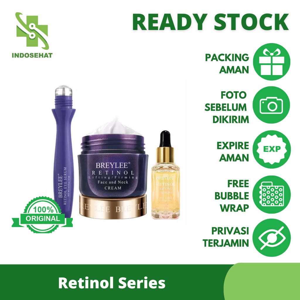 Breylee Retinol Series Anti-Aging &  Firming | Face Cream | Eye Serum | Face Serum