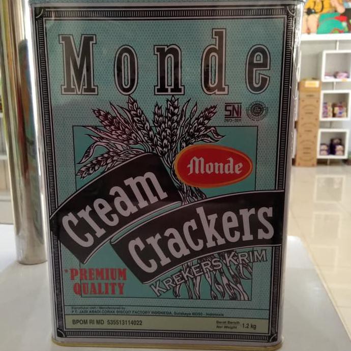 

KREKERS MONDE CREAM CRACKERS 1200GR