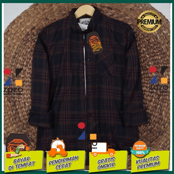 KEMEJA FLANEL KUALITAS PREMIUM DISTRO UNISEX