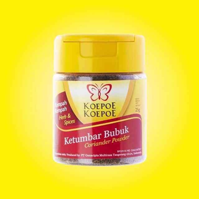 

Koepoe Koepoe Ketumbar Bubuk 25 gr