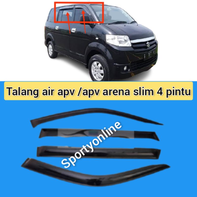 Talang air suzuki apv slim 4 pintu