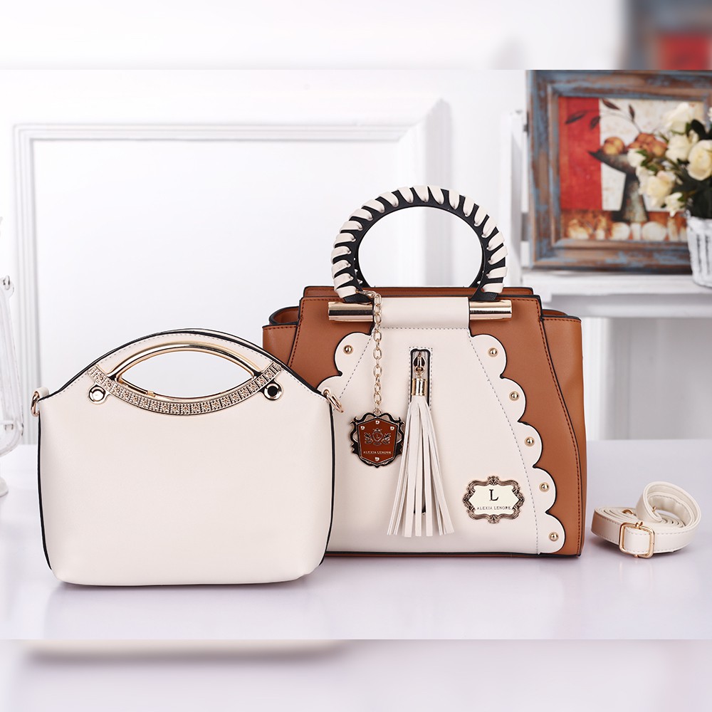 2706CPR Alexia Lenore Tas Import Batam Fashion Wanita Paket 2in1