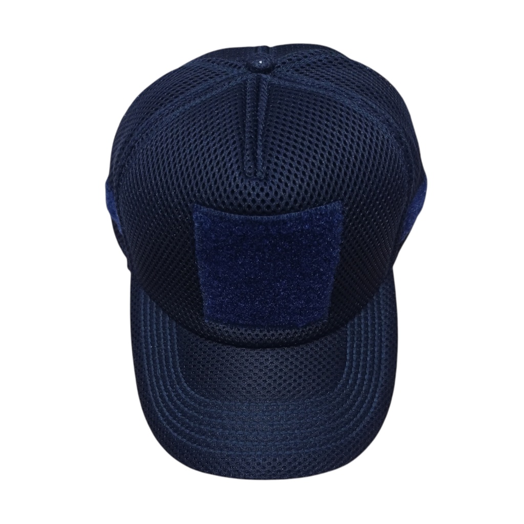 Topi Baseball Jaring Tactical Navy / Topi Jaring Biru Tua