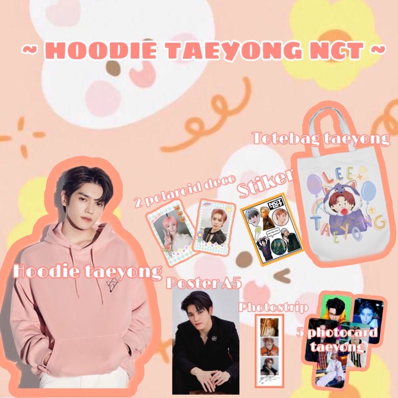 [COD][PO] Hoodie Taeyong Nct/ Fankitt/ Freebies/ KpopDay