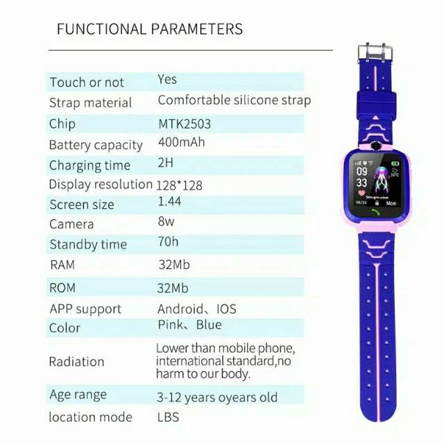 JAM TANGAN ANAK PINTAR SMART WATCH MIRIP IMMO