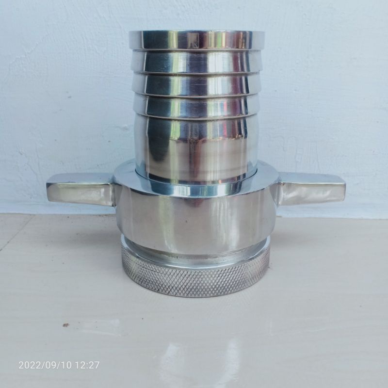Coupling Drat 3" Aluminium