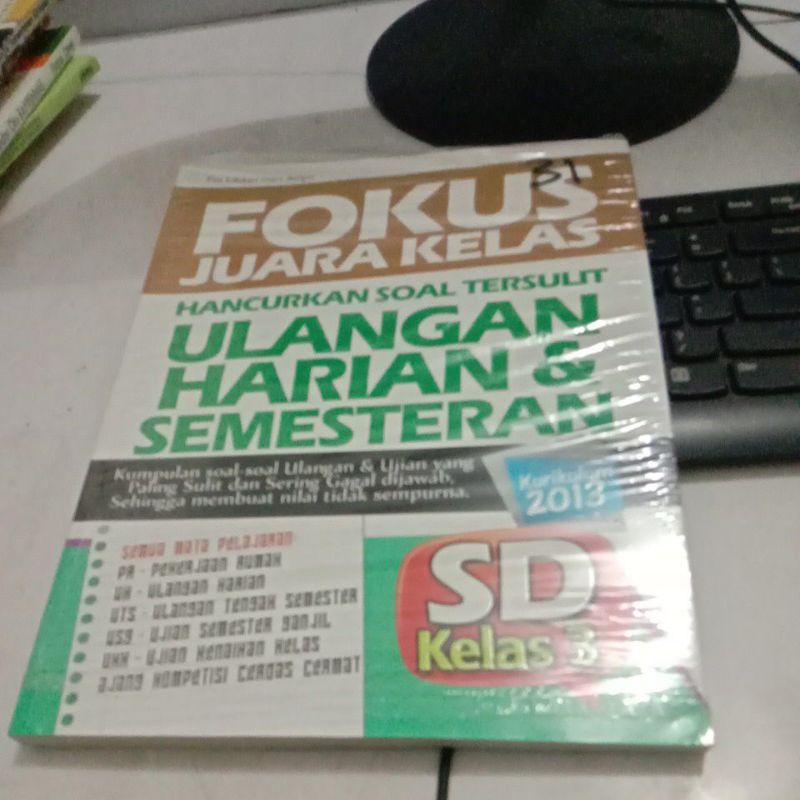 

BUKU FOKUS JUARA KELAS HANCURKAN SOAL TERSULIT ULANGAN HARIAN & SEMESTERAN