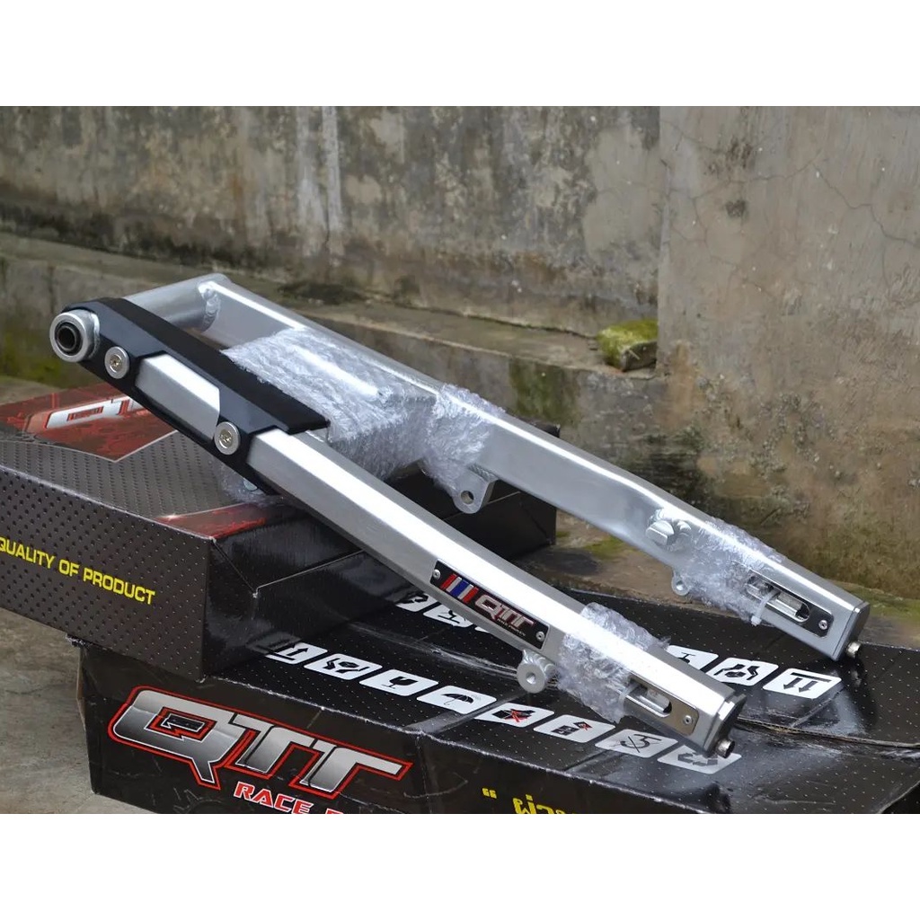 READY SWING ARM QTT HEXAGONAL SILVER SATRIA FU ORIGINAL QTT